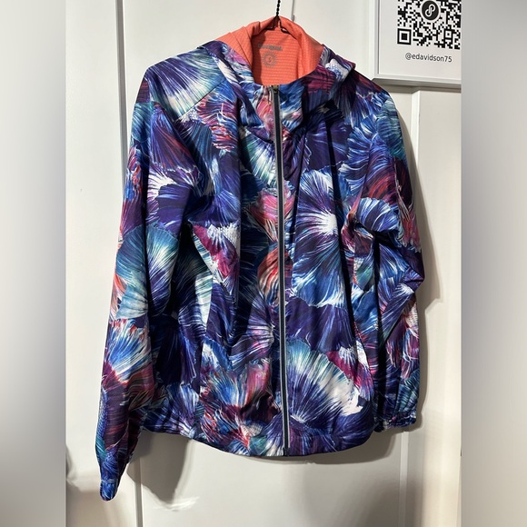 Desigual lightweight packable windbreaker Judith jacket size small - Picture 2 of 15
